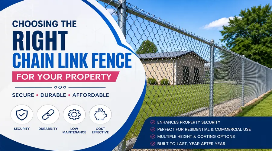 choosing-chain-link-fence-for-property