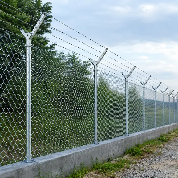 Chain Link Anti-Intruder Fence